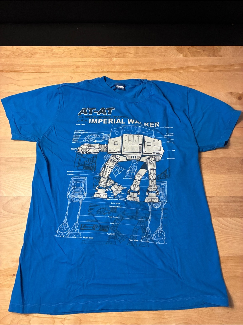 Star Wars AT-AT Imperial Walker Graphic Tee - Blue